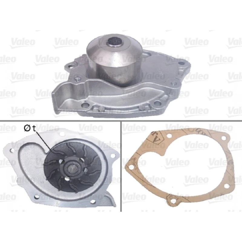 VALEO Vandpumpe 506698 til OPEL, RENAULT, NISSAN