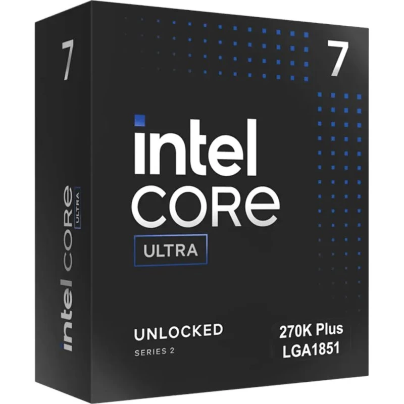 Intel Core Ultra 7 270K Plus 24 kerner FCLGA1851