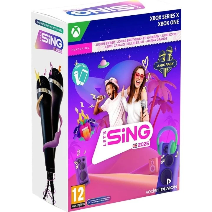 Let's Sing 2025 (Double Mic Bundle) - Xbox Series X