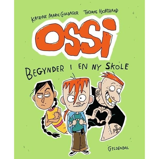 Ossi begynder i en ny skole - Børnebog