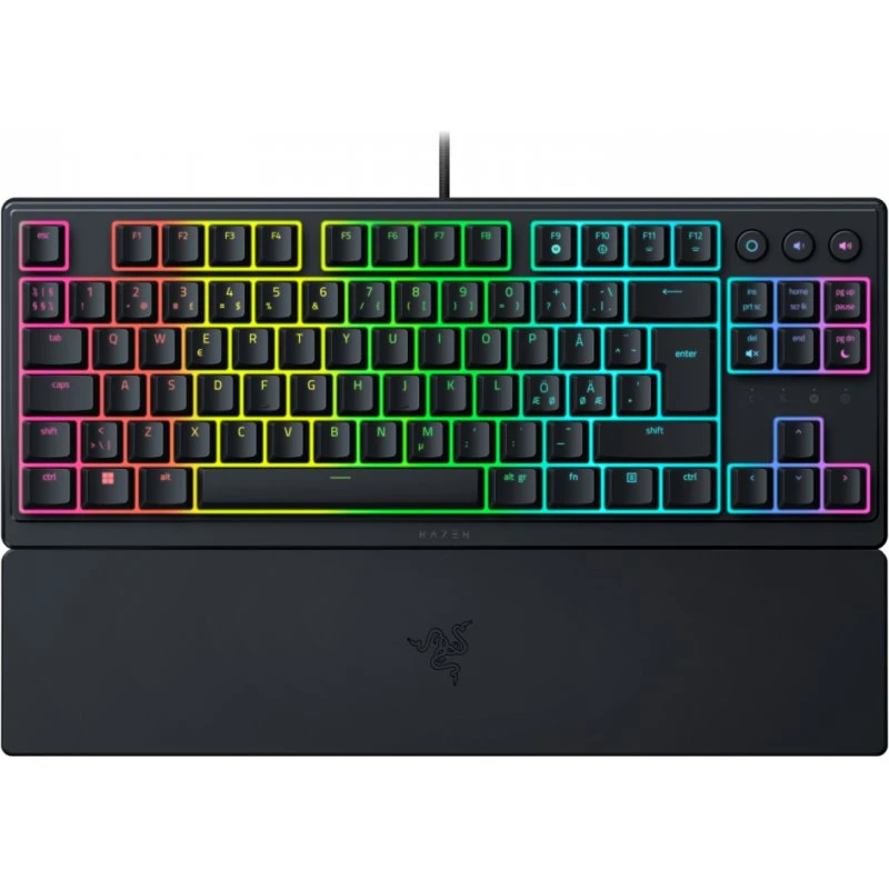Razer Ornata V3 TKL Mecha-Membrane Clicky - Sort