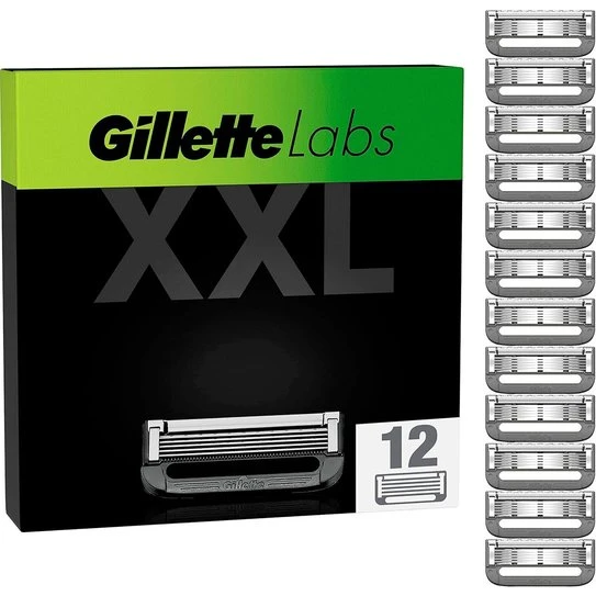 GilletteLabs XXL Razor Blades (12-Pack)