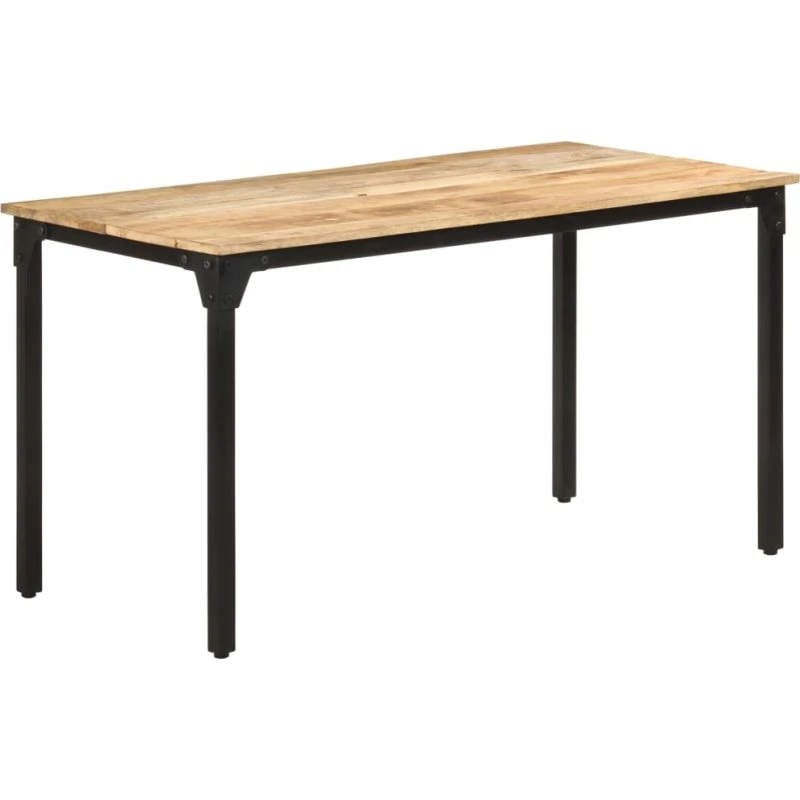 vidaXL Spisebord 140x70x76 cm ru mangotræ