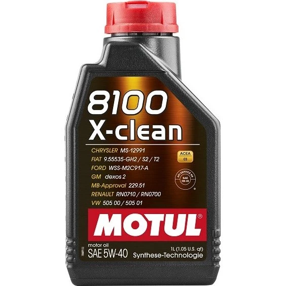 MOTUL 8100 X-CLEAN 5W-40 1L