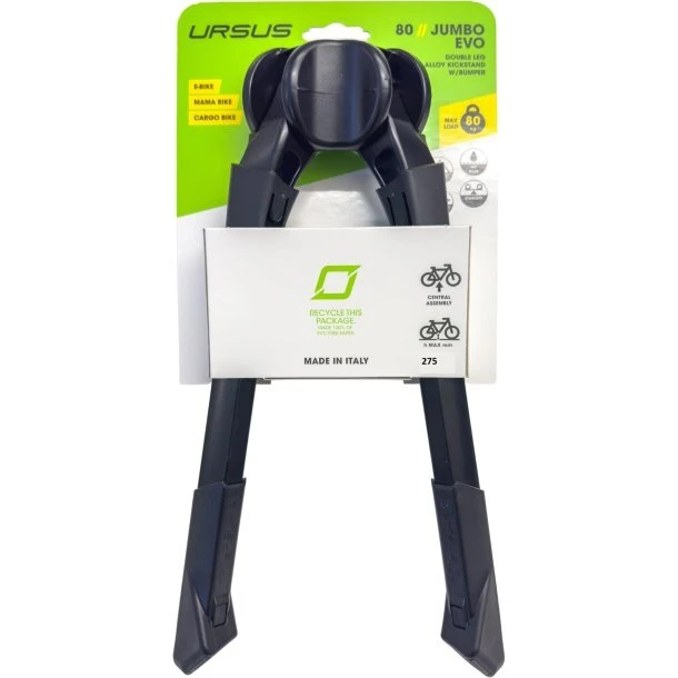 Ursus Jumbo Evo mellemstøtte 26" 275 mm – sort