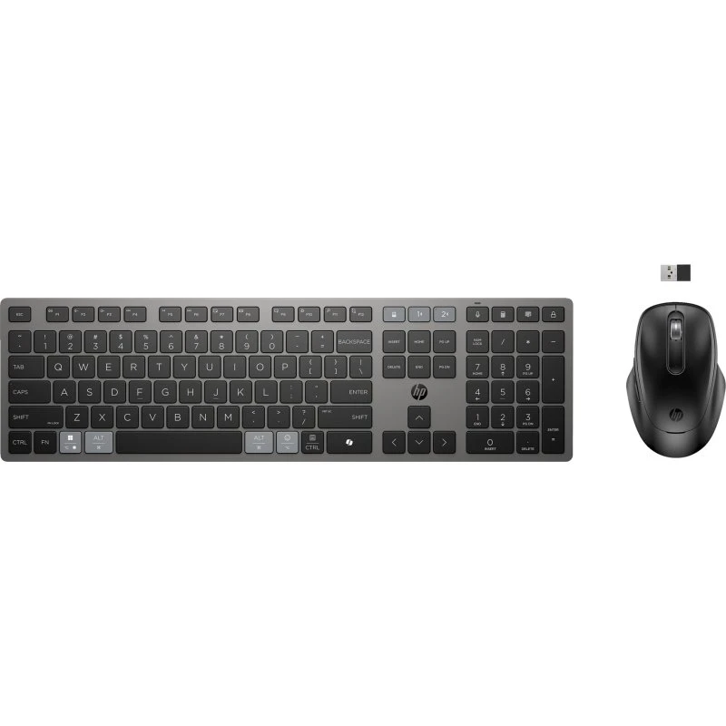 HP 725 Trådløst Mus & Tastatur Sæt, Nattesort