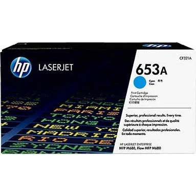 HP 653A Cyan Toner CF321A, 16.500 sider
