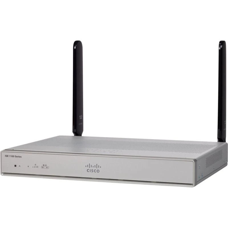 Cisco ISR 1111 8-port Router med 1GbE og 2 WAN-porte