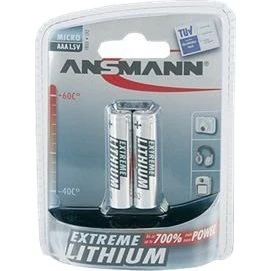 ANSMANN Extreme Lithium Micro AAA 2 x