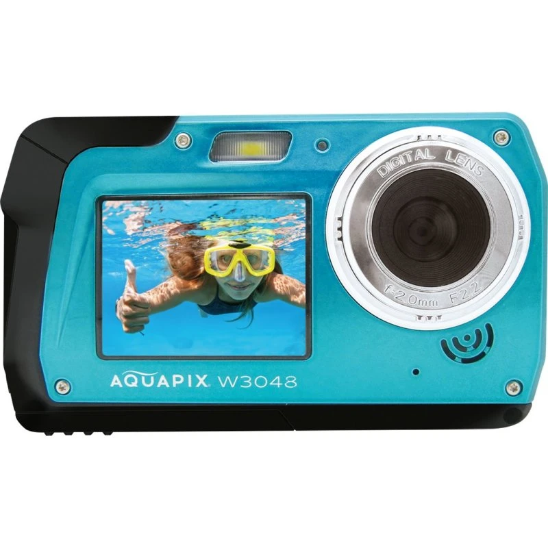 Easypix Aquapix W3048 Edge 13MP Isblå Undervandskamera