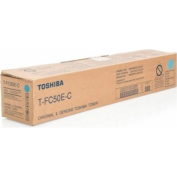 Toshiba T-FC50E-C Cyan Original Toner, 33.600 sider
