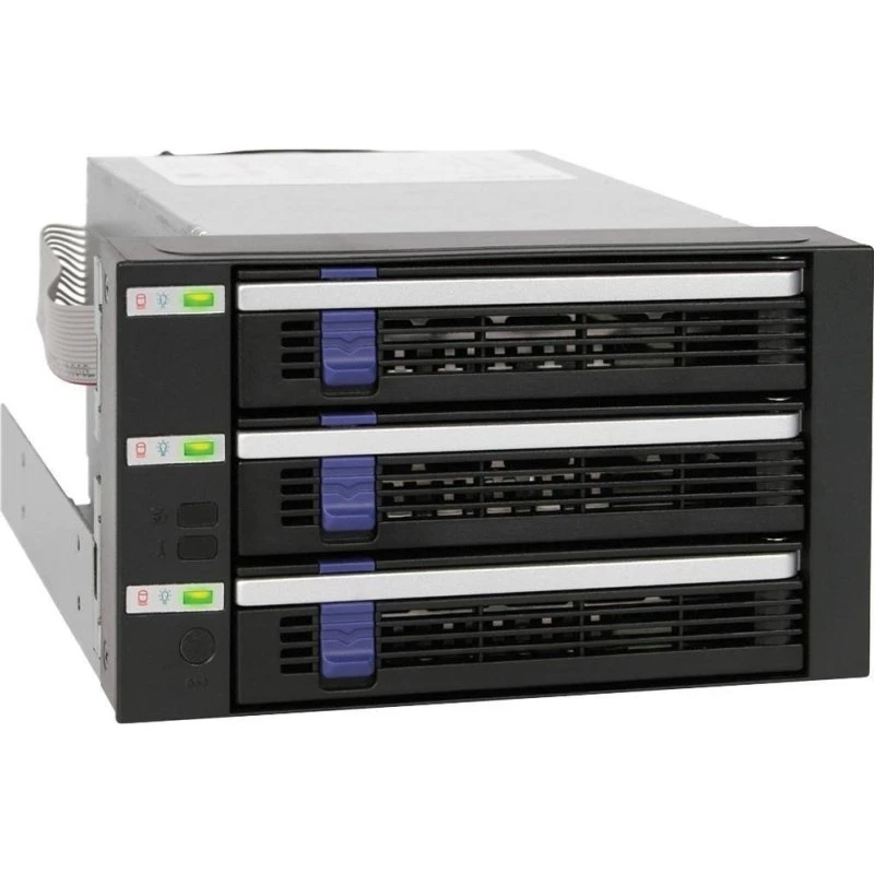 Icy Dock MB153SP-B 3x 3,5" hot-swap drevskuffe, sort