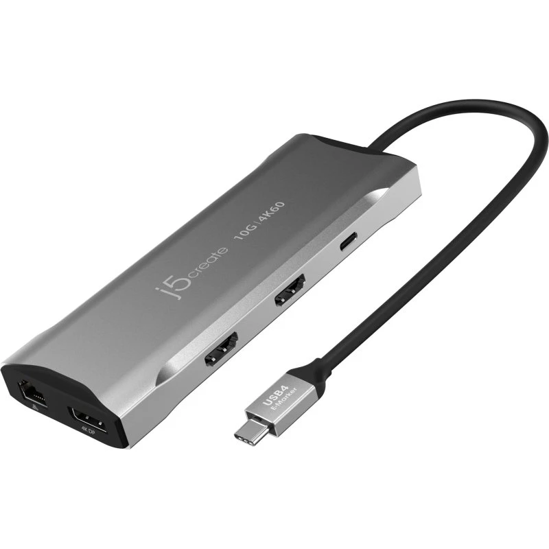 j5create 11-in-1 USB-C Triple-Monitor Dock med 100W PD