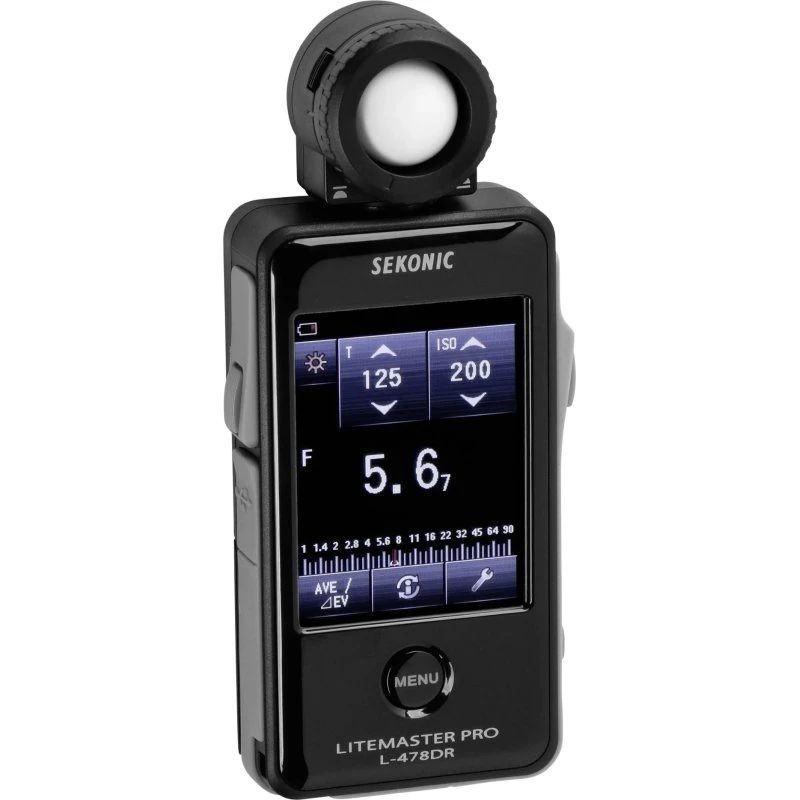 Sekonic L-478DR-EL Trådløs Lysmåler, Sort