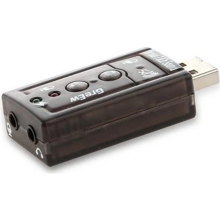 SAVIO AK-01 USB 7.1 Lydkort, Sort