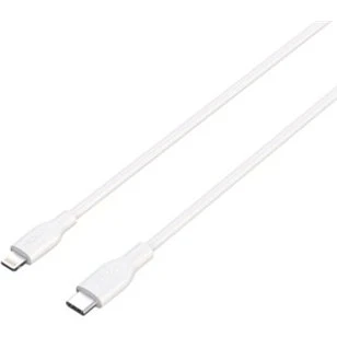 Deltaco IPLH-452-1 USB-C til Lightning 2 m, hvid