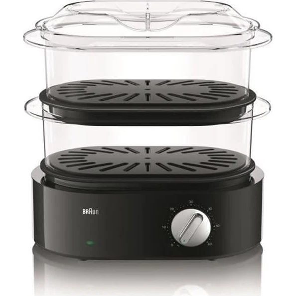 BRAUN FS 5100 IdentityCollection Ångkokare 850W, Sort