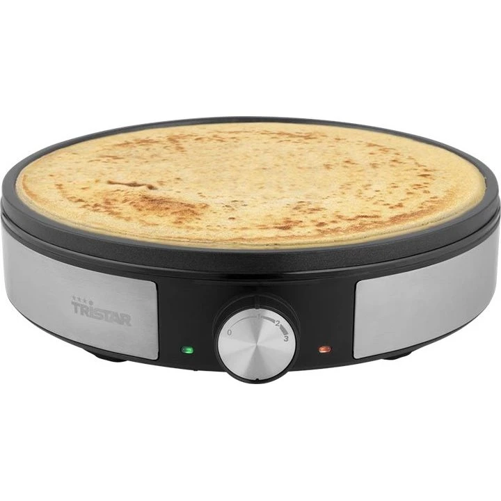 Tristar BP-2638 Crepe-maskine 1.2 kW, metalsølv