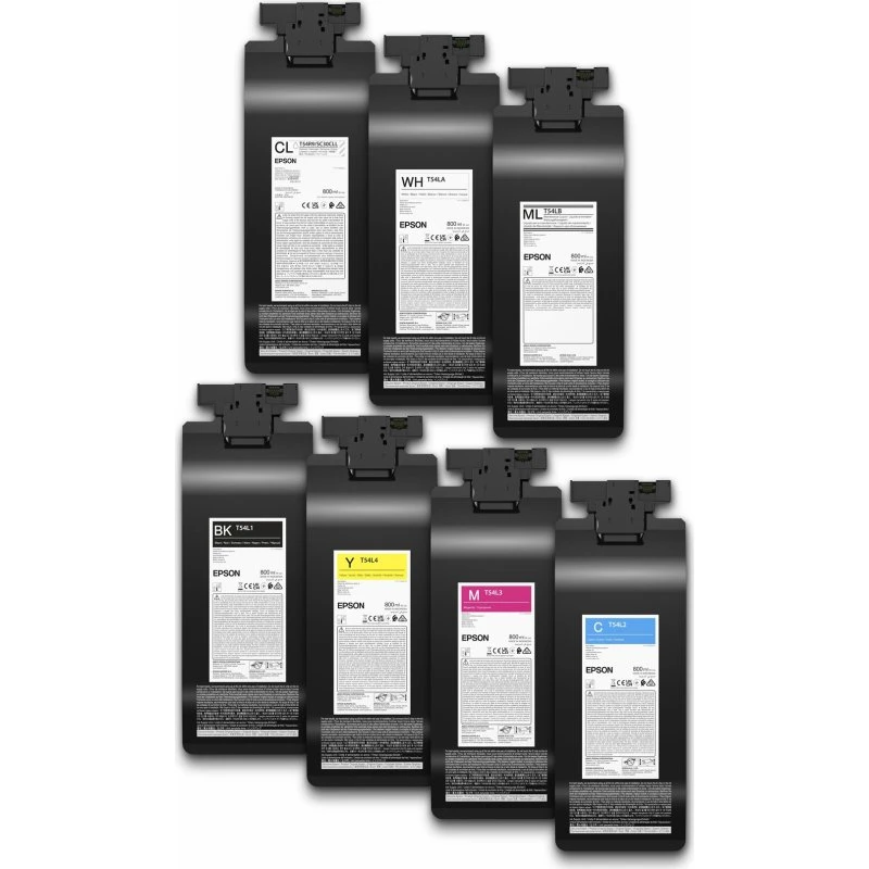 Epson T54L4 Gul Blæk 800 ml for SureColor F2200