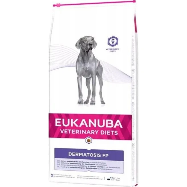 Eukanuba Veterinary Diets Dermatosis FP 12 kg - Fisk