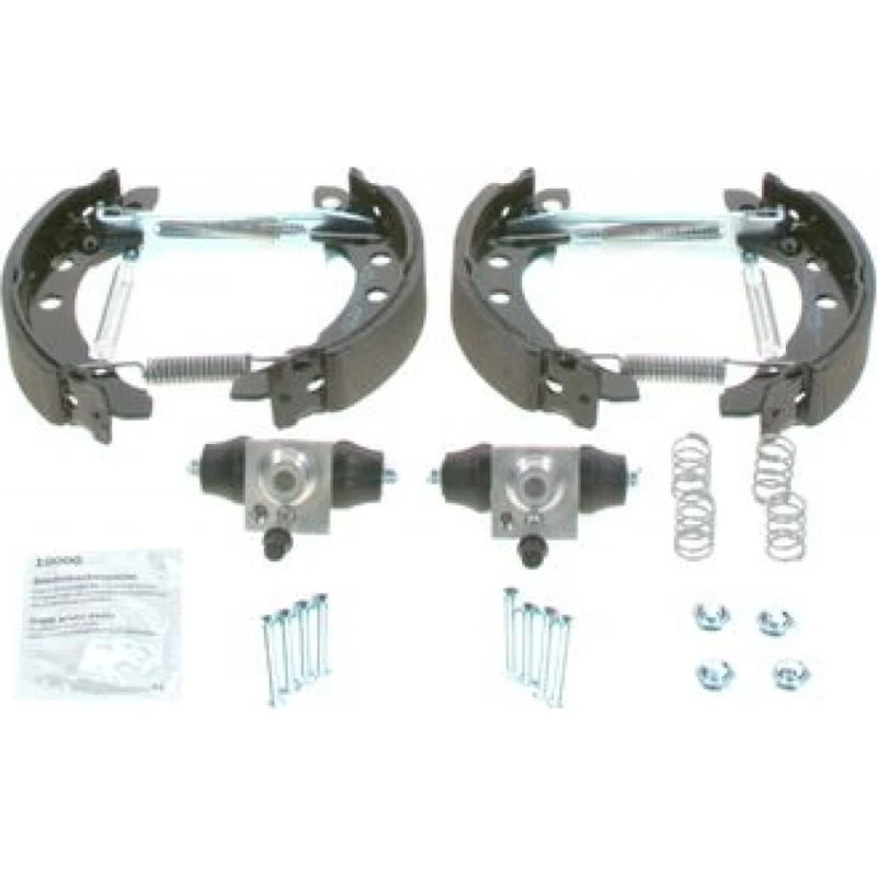 BOSCH Bremsesæt 0 204 114 590, Trommelbremser, Bagaksel, Automatisk Justering