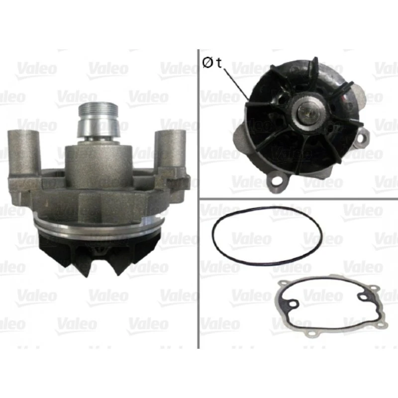 VALEO Vandpumpe 506709 til OPEL, RENAULT, NISSAN