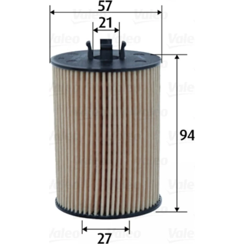 VALEO Oliefilter 586560 til MERCEDES-BENZ A- og B-CLASS