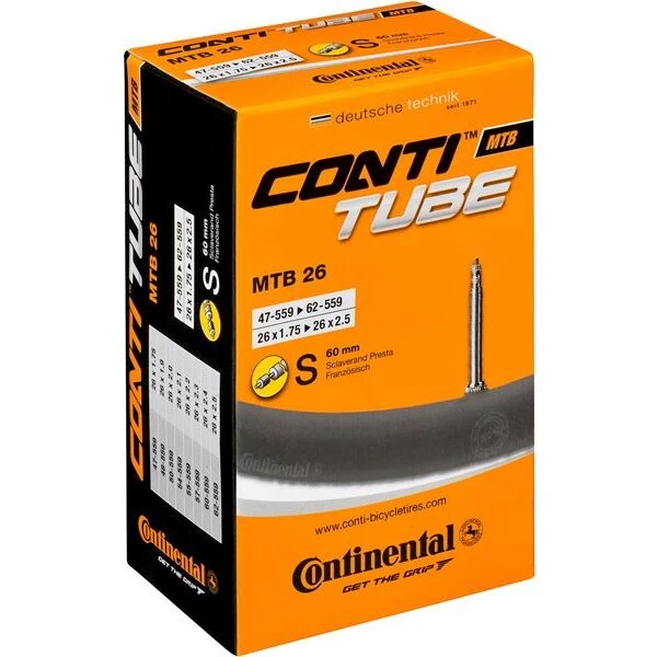 Continental Contitube MTB 26 x 1,75–2,5 Presta 60 mm