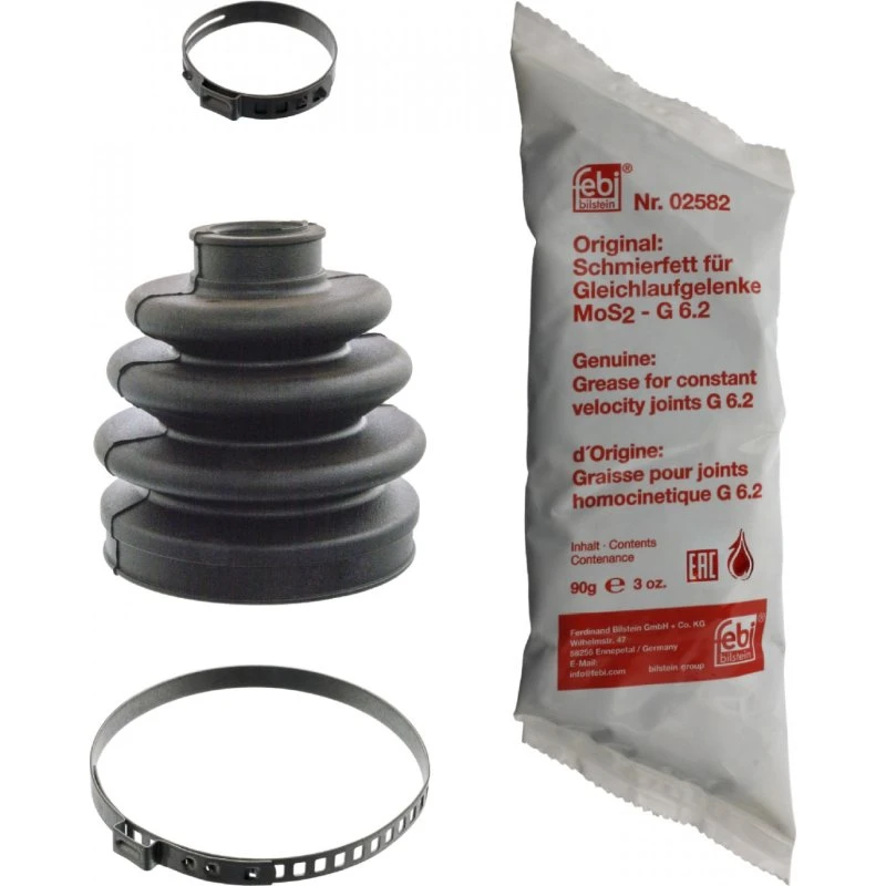 FEBI BILSTEIN 17084 Drivakselmanchet, 392414F126, foraksel, hjulsidet