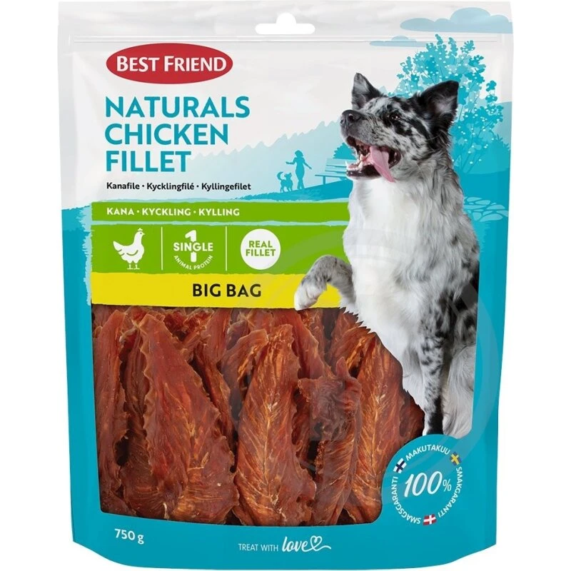 Best Friend-Naturals Kyllingefilet godbidder 750 g