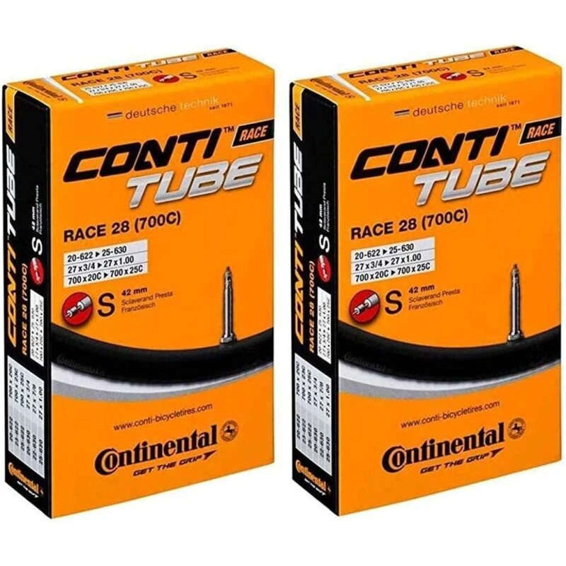 Continental Race 28 700x20-25c slanger 42mm Presta (2-pak)