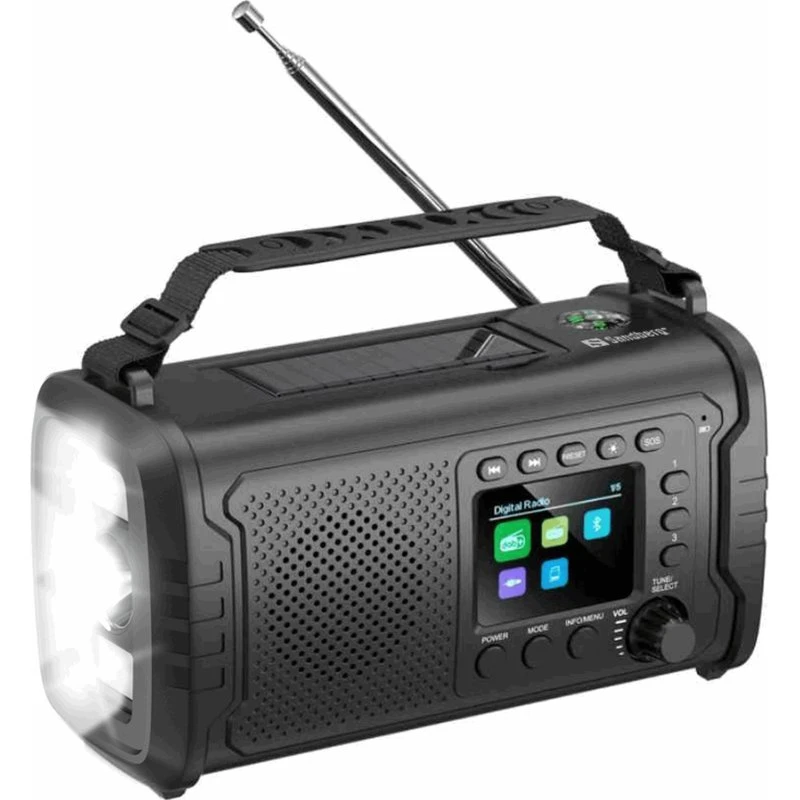 Sandberg Survivor DAB+ Radio All-in-1 20000 - DAB+/FM, Bluetooth, 20000 mAh