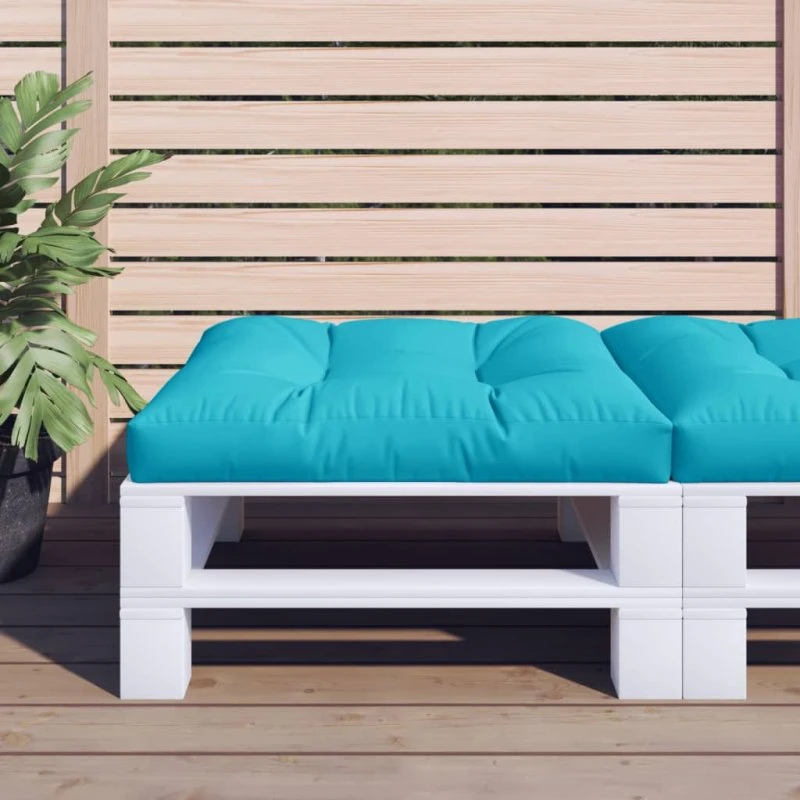 vidaxL pallehynde 80x80x12 cm turkis