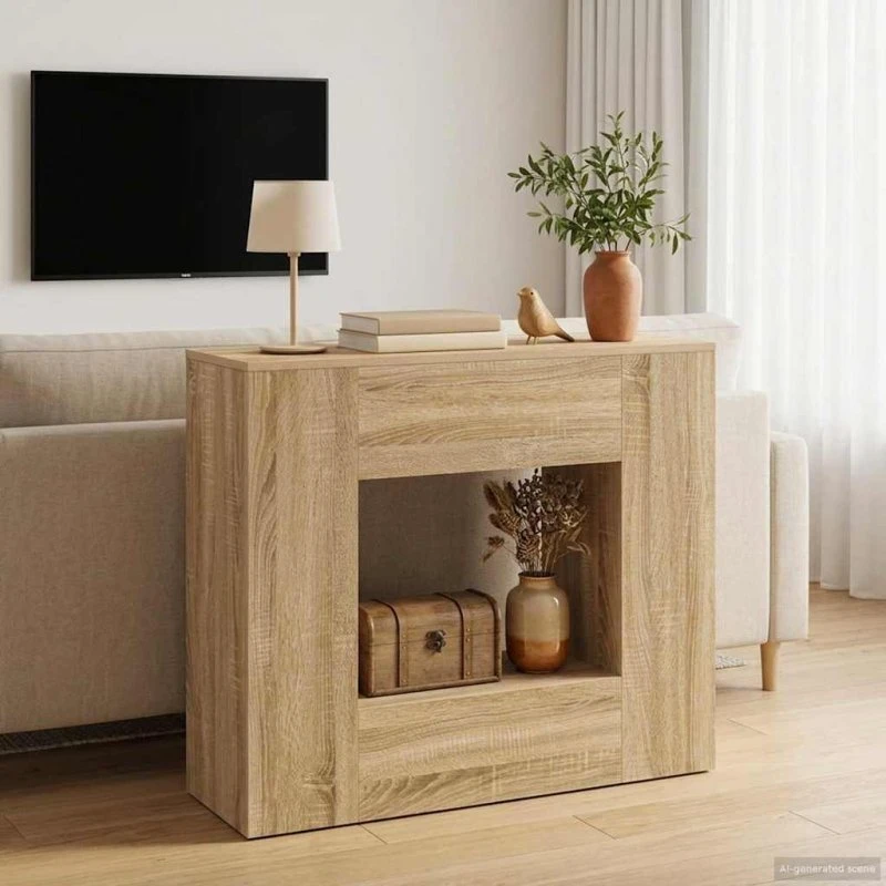 vidaXL 82 x 29 x 74 cm Konsolbord i træ