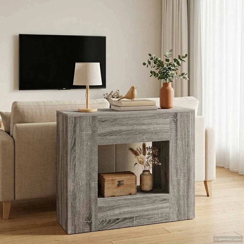 vidaXL 82 x 29 x 74 cm Konsolbord i Træ