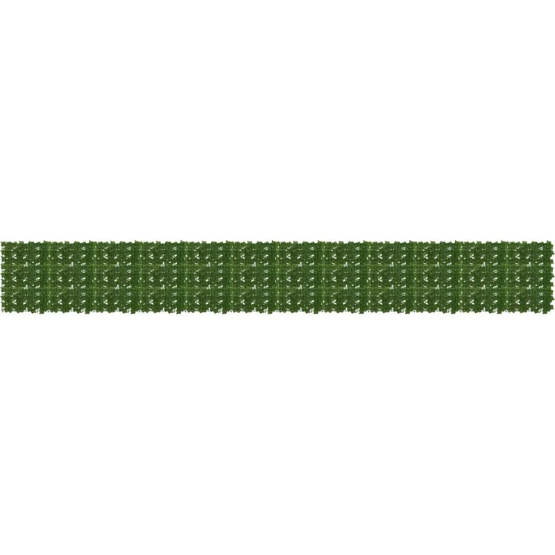 vidaXL Altanscreen Grøn 600 x 75 cm med blade