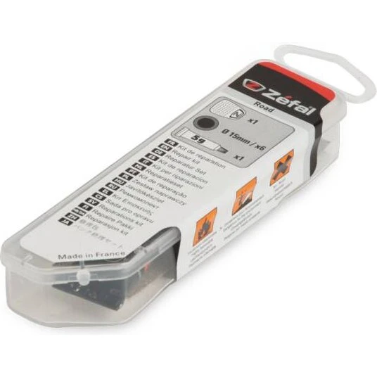 Zefal Road Repair Kit 8-dele (gennemsigtig)