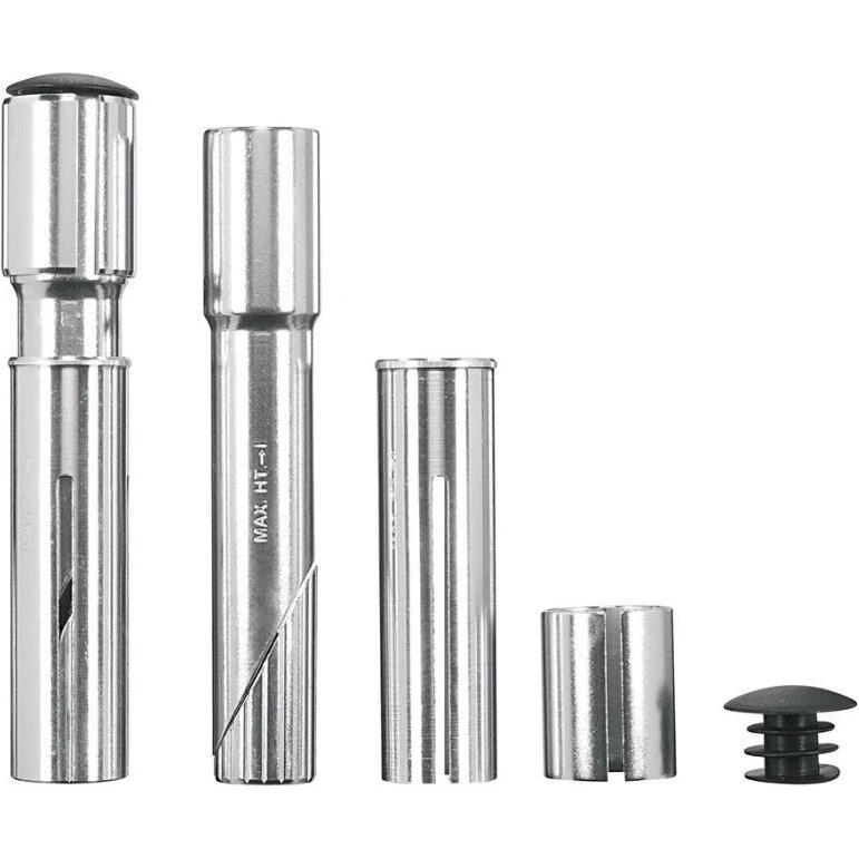 Ergotec A-Head adapter 1" til 1 1/8" aluminium, 40 mm