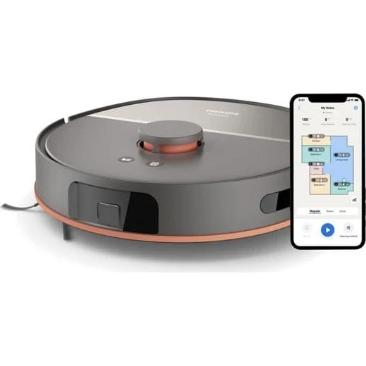 Philips XU5000/10 Robotstøvsuger Grå – Støvsuger & Mop