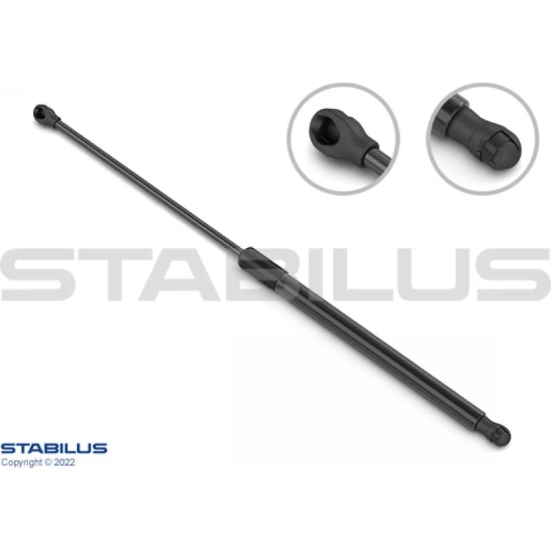 STABILUS Gasdæmper 500737, 295 N, 581 mm, bagagerum/lastrum