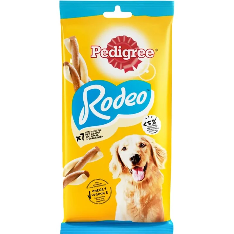 Pedigree Rodeo tyggestænger med kylling 7-pak