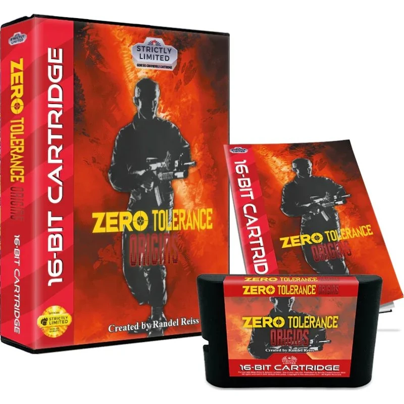 Zero Tolerance Origins - Limited Edition - Sega Mega Drive