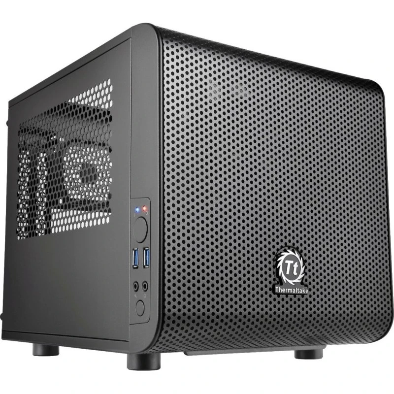 Thermaltake Core V1 Cube - Sort - Mini ITX-kabinet