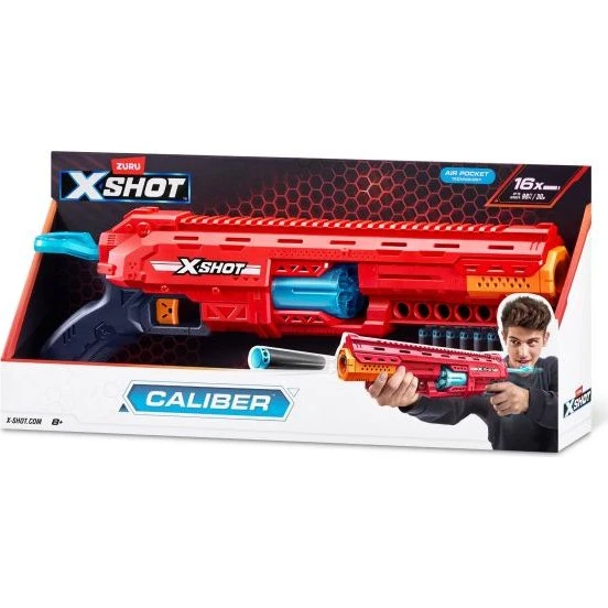 X-Shot Excel Caliber Skumpistol med 16 darts