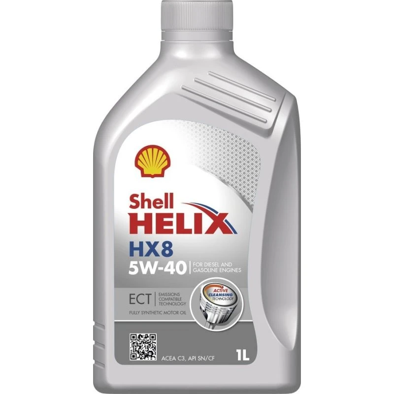 SHELL HELIX HX8 ECT 5W-40 1L for Mercedes-Benz, BMW, Opel