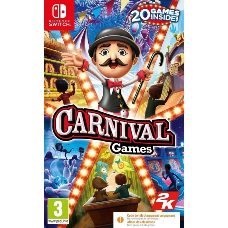 Carnival Games - Kode i Boks, Nintendo Switch
