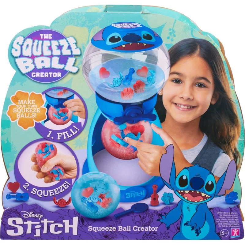 Disney Stitch Squeeze Ball Creator – Lav dine egne genanvendelige klemmebolde