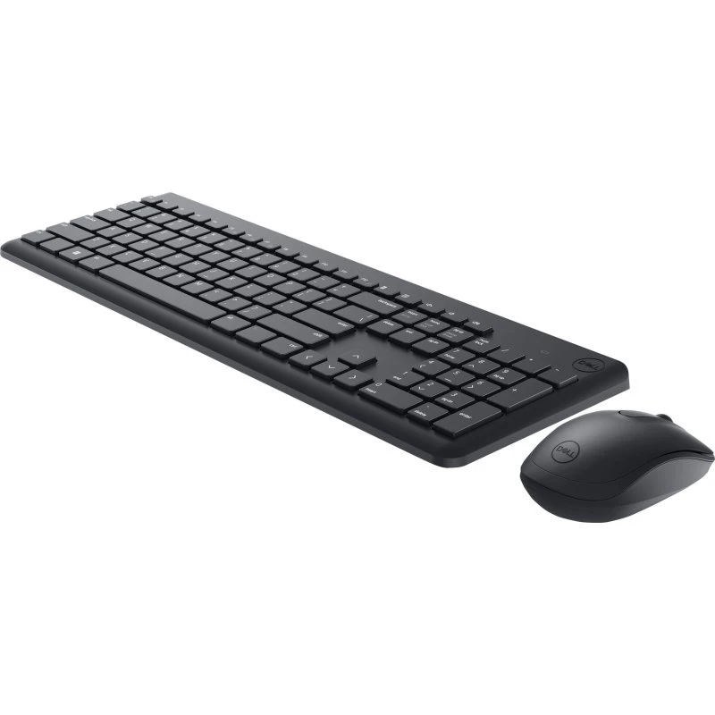 Dell KM3322W Trådløst Tastatur og Mus Sæt, Tysk, Sort