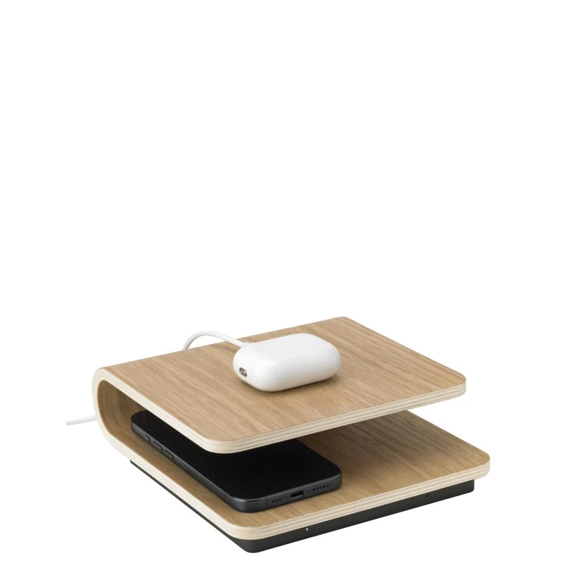 Stelton Ro Trådløs Oplader Oak