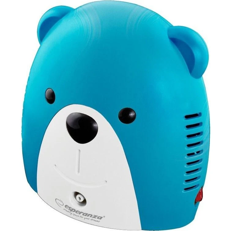 Esperanza ECN004 Nebulisator med kompressor, blå/hvid